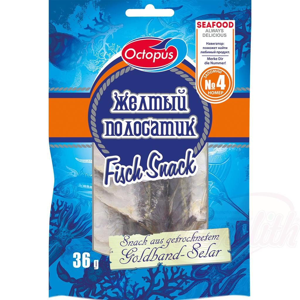 Snack di Suro banda gialla, essiccato e salato 36g