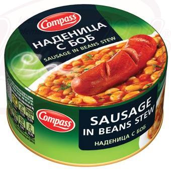 Salsiccia con fagioli 300 g COMPASS