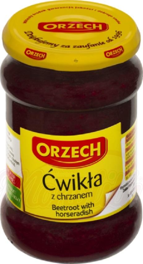 Rafano con barbabietola 280 g "ORZECH"