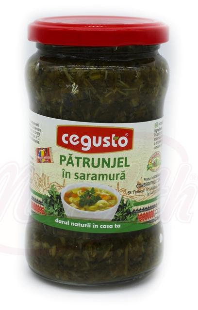 Prezzemolo in salamoia "Patrunjel in saramura" 300 g CEGUSTO