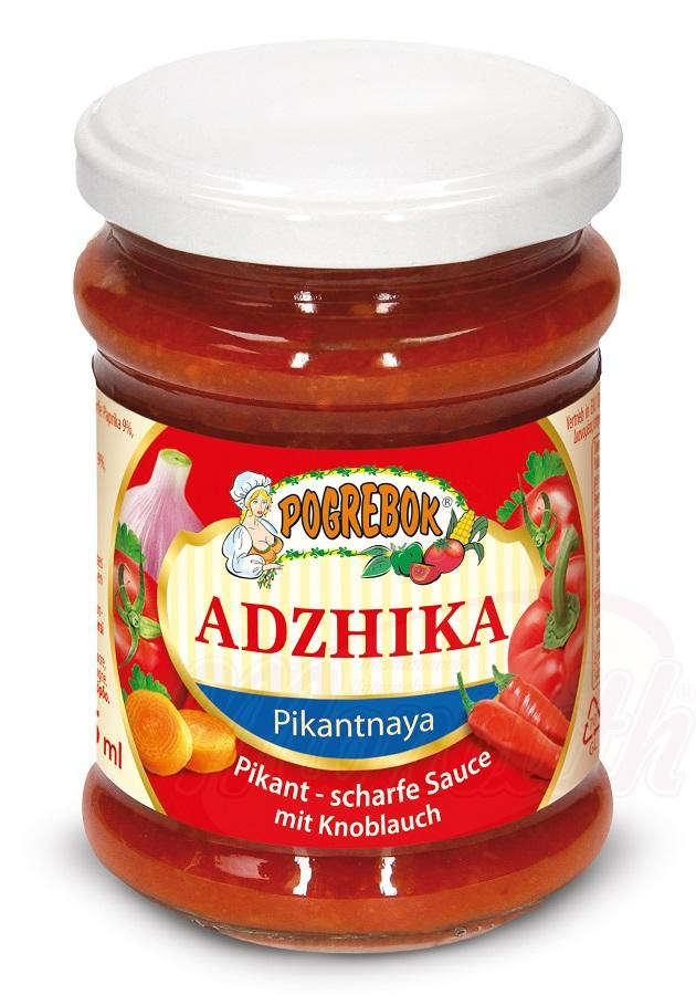 "POGREBOK"-"ADZHIKA" Sos iute cu usturoi 255 g