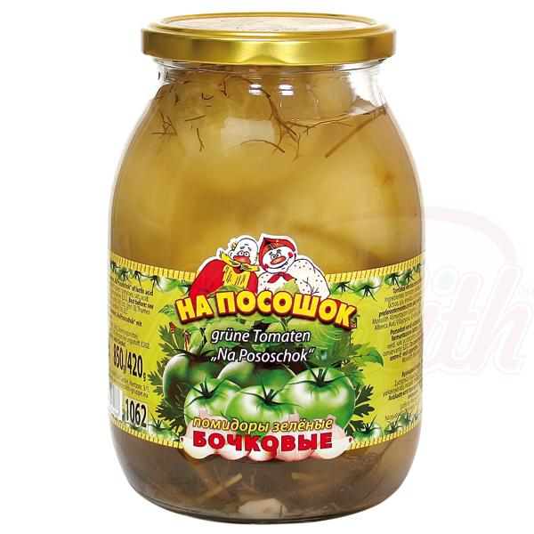 Pomodori verdi sottaceto 900 g NA POSOSCHOK