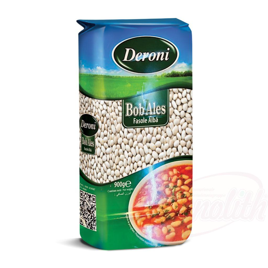 Fasole albă 'Bob Ales' 900g DERONI