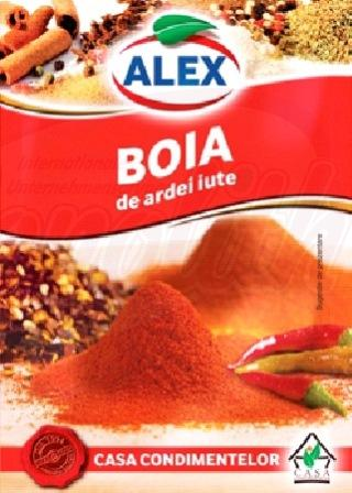 Paprika dolce macinata "Boia de ardei" 17 g ALEX