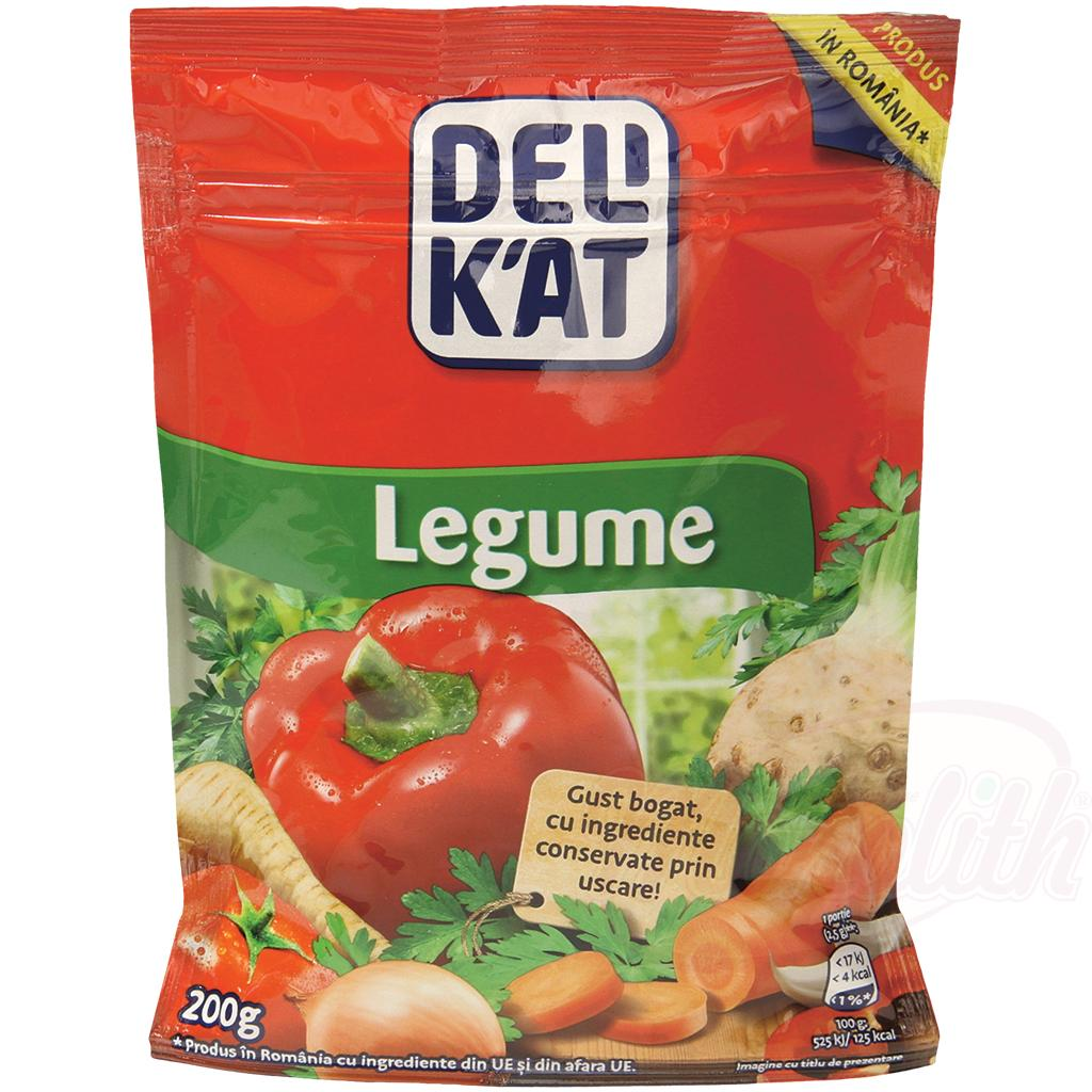 Condiment cu aromă de pui/legume "Gust de Gaina/Legume" 200 g DELiKAT