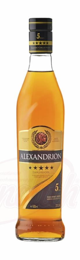 Bevanda alcolica "Alexandrion 5*",700 ml/500 ml/200 ml Alc. 37,5% vol.