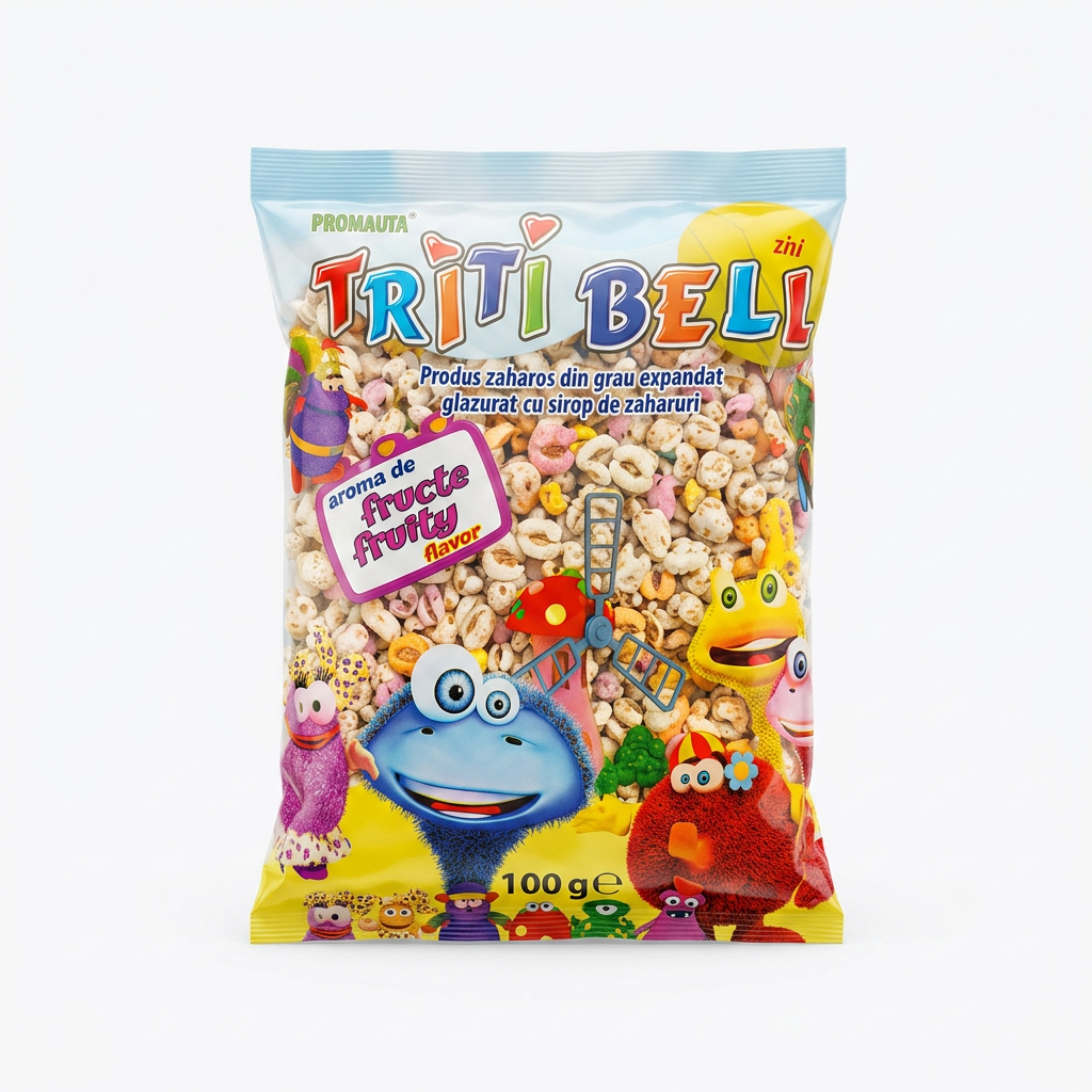 Cereali di grano espanso “pufarine” TRITI BELL