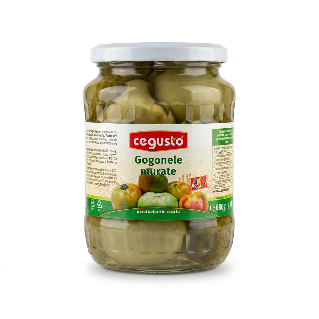 Pomodori verdi in salamoia 680g CEGUSTO