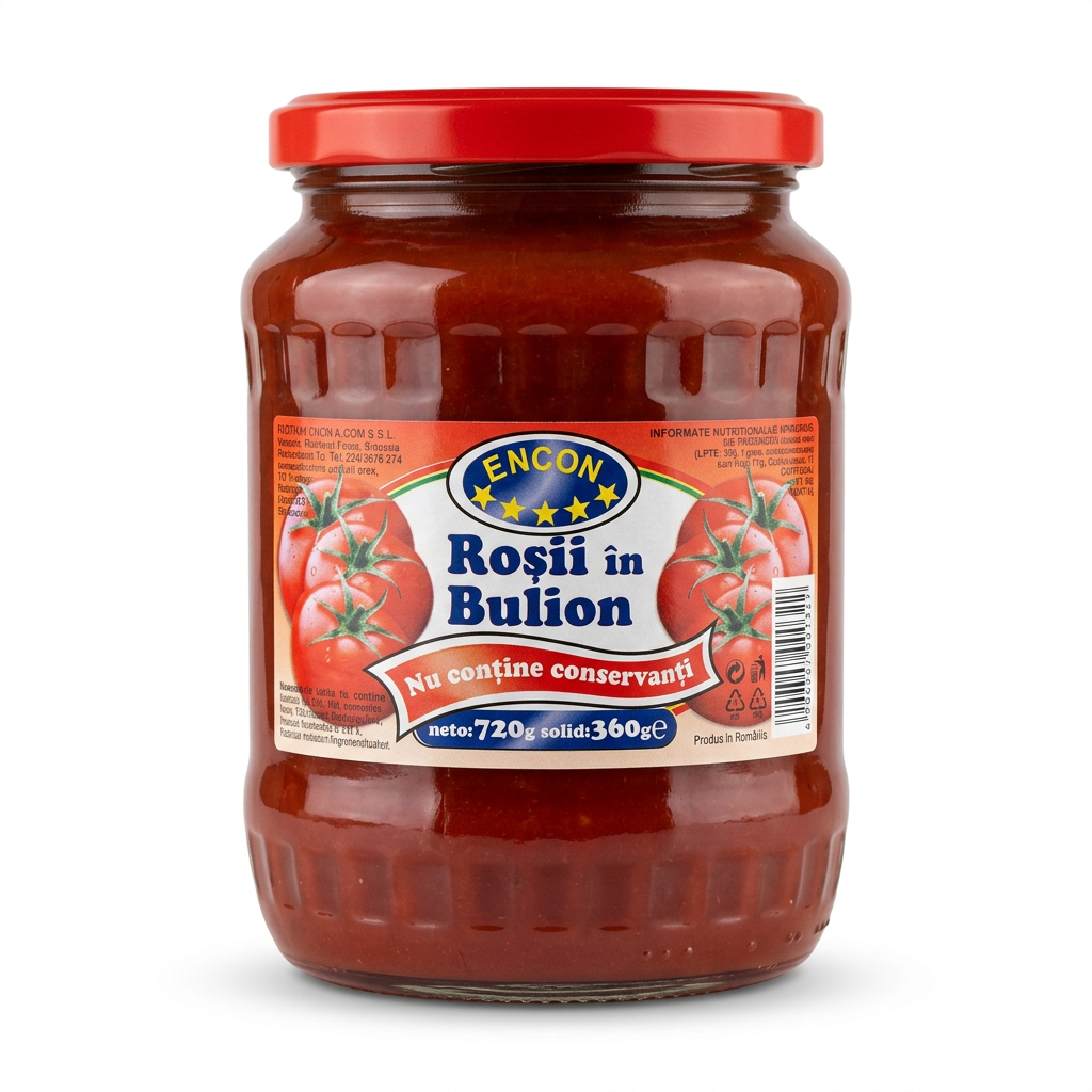 Pomodori in passata di pomodoro 720g ENCON