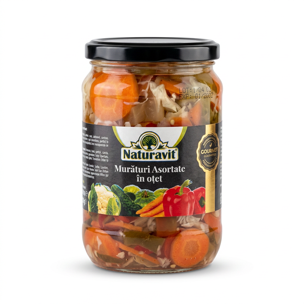 Sottaceti assortiti 680g NATURAVIT