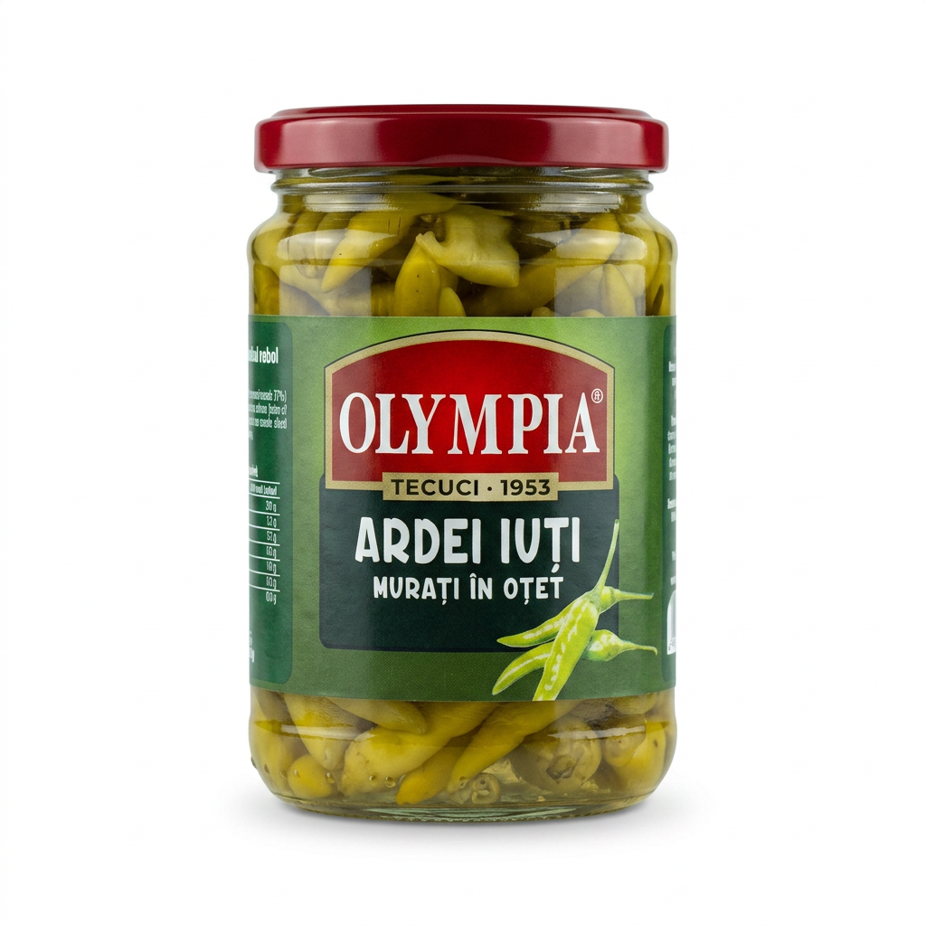 Peperoncini piccanti in salamoia sottaceto 270g OLYMPIA