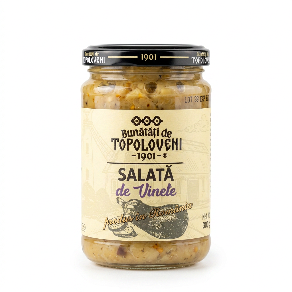 Pasta di melanzane “salata de vinete” 300g TOPOLOVENI