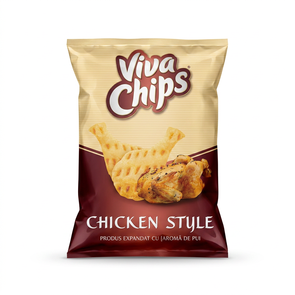 Viva Chips al gusto di pollo/aneto/sale 100 g