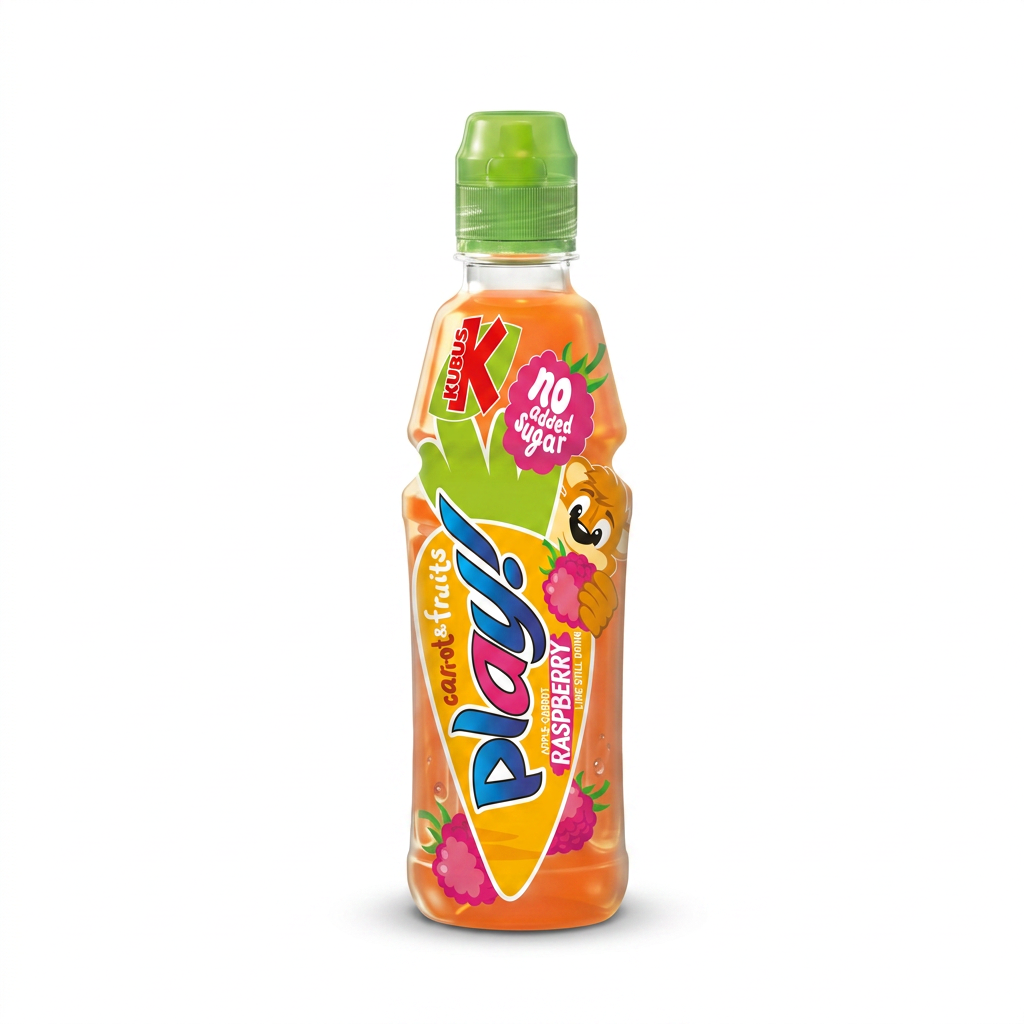 KUBUS PLAY Bevanda carota-lampone-lime