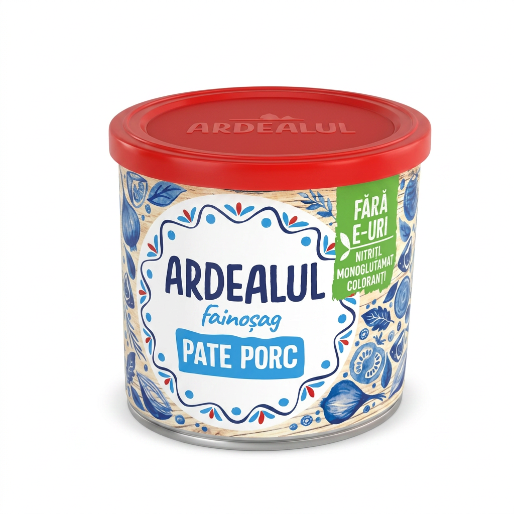 Patè di carne suina "Pate de porc" ARDEALUL