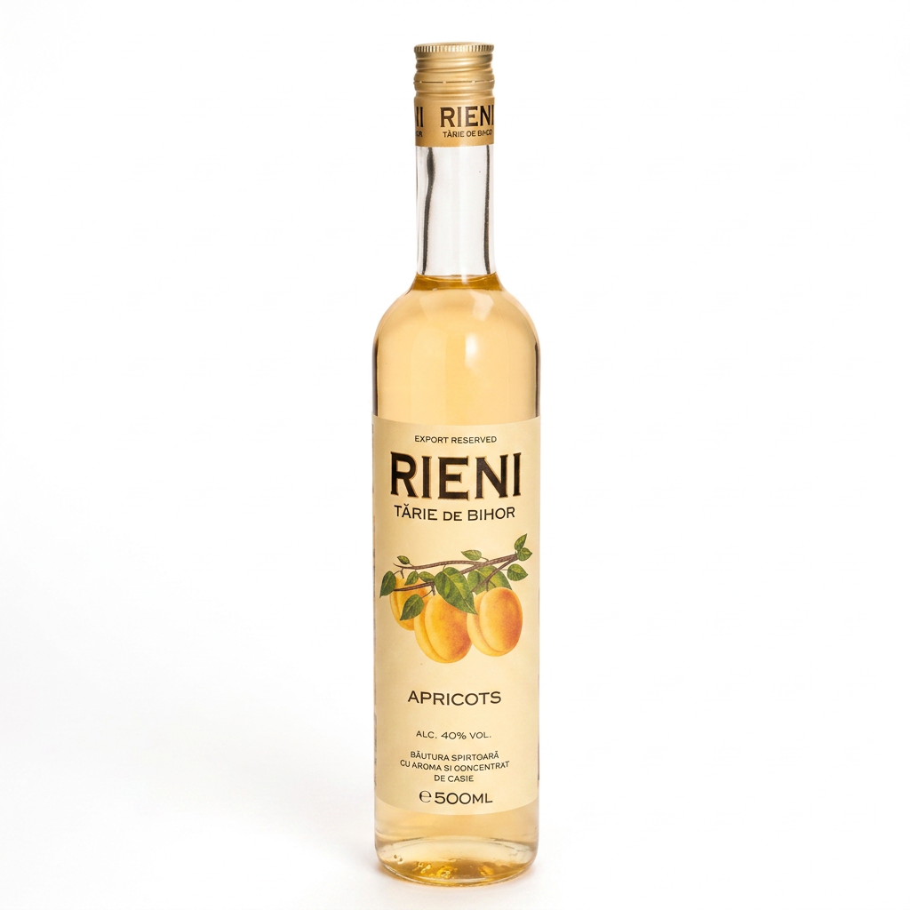 bevanda spiritosa all' albicocca/ Ciliegie  "Tarie de Bihor" 500ml, 40% vol.