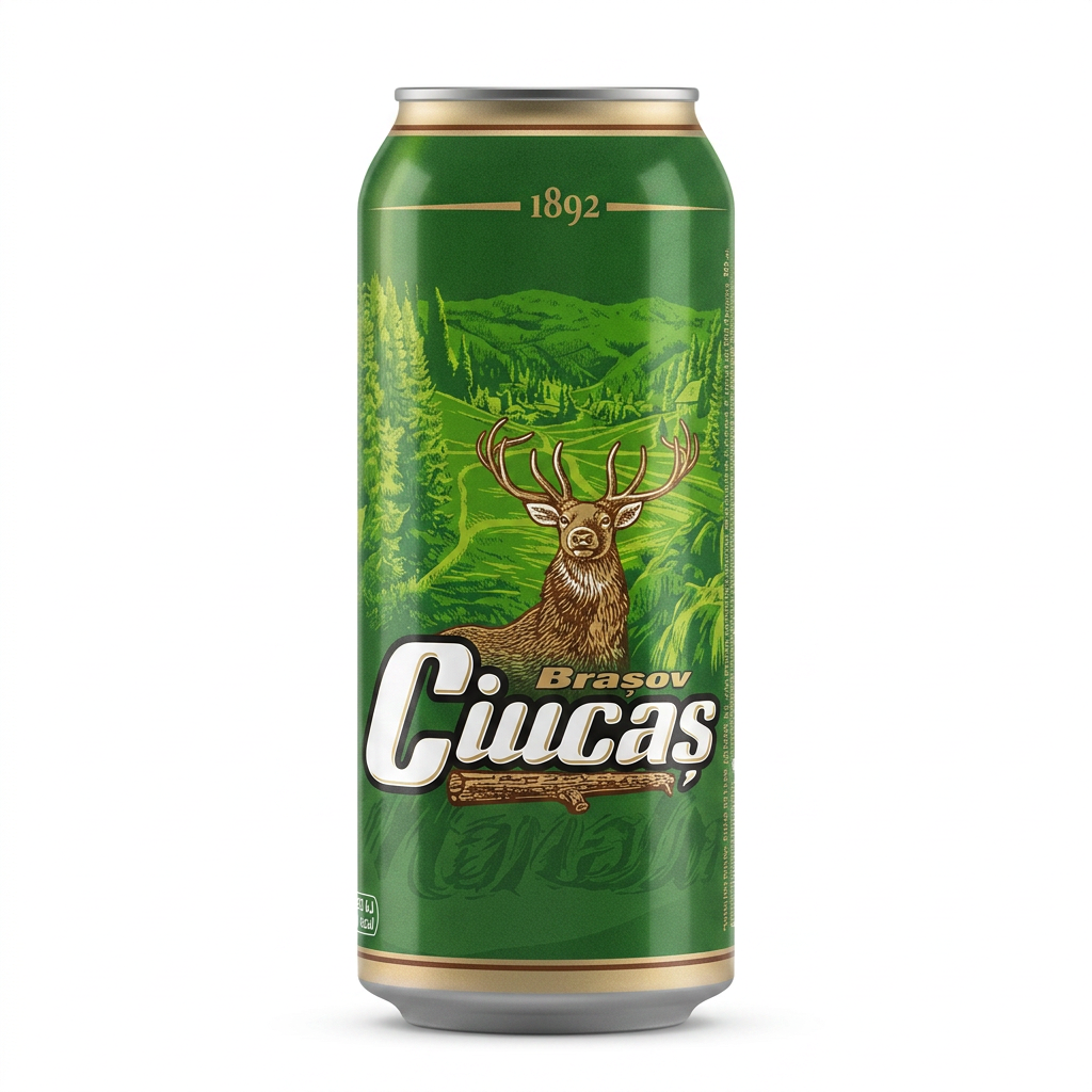 Birra chiara "CIUCAS", Alc. 4,7% vol. (lattina 500 ml)