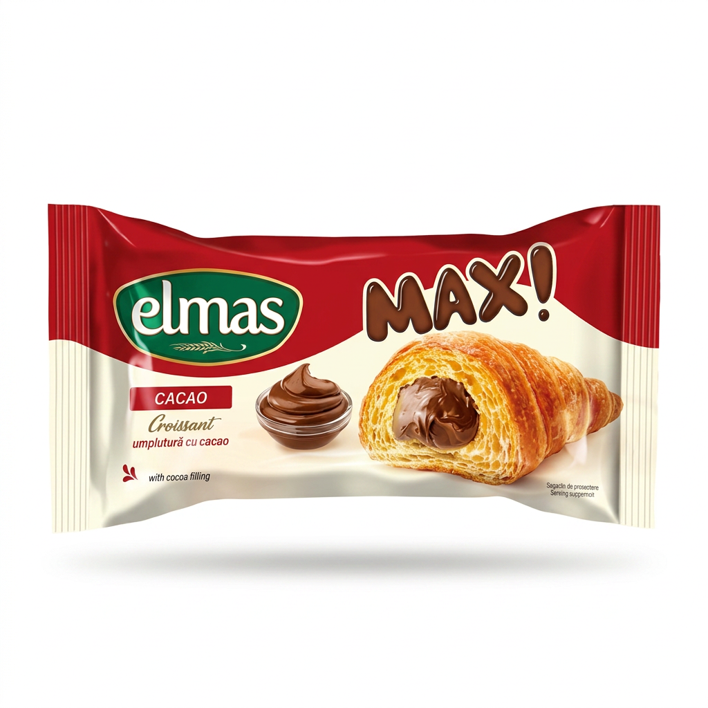 Croissant Cacao/Double ELMAS 80 g