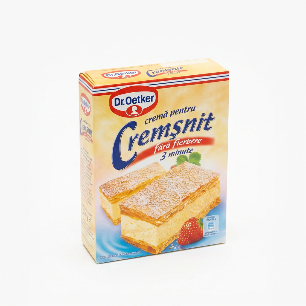 Crema istantanea in polvere per pasta sfoglia "Crema pentru Cremsnit" 230 g Dr. Oetker
