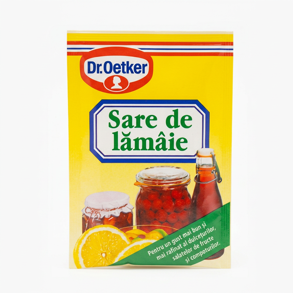 Acido citrico "Sare de lamaie" 8g Dr. Oetker