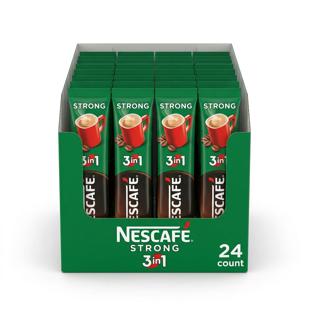 Caffe solubile "NESCAFE" 3in1 Strong, 15g
