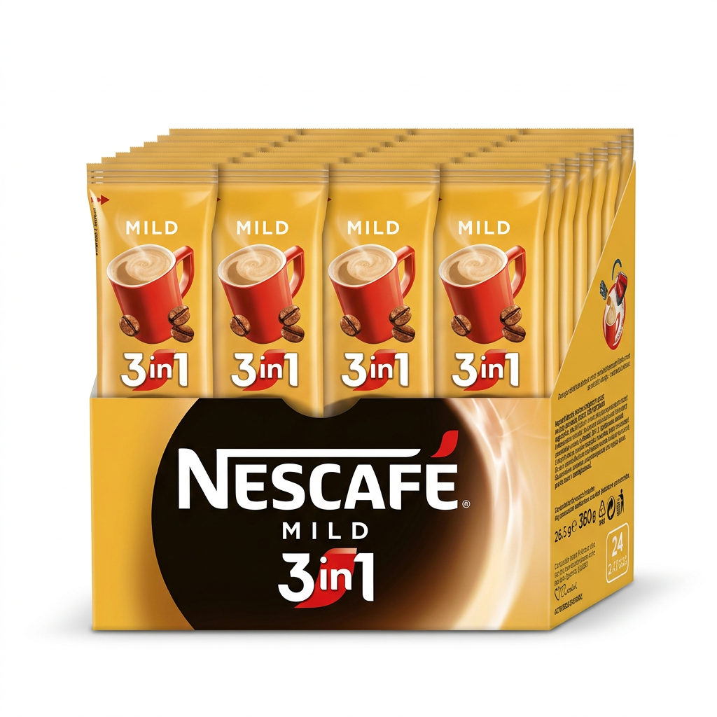 Caffe solubile "NESCAFE" 3in1 Mild 15g