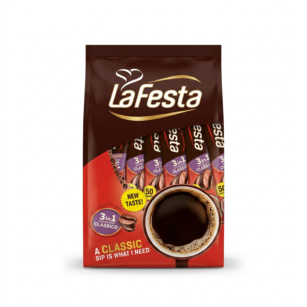 Bevanda istantanea di caffè "LaFesta 3in1" 150 g