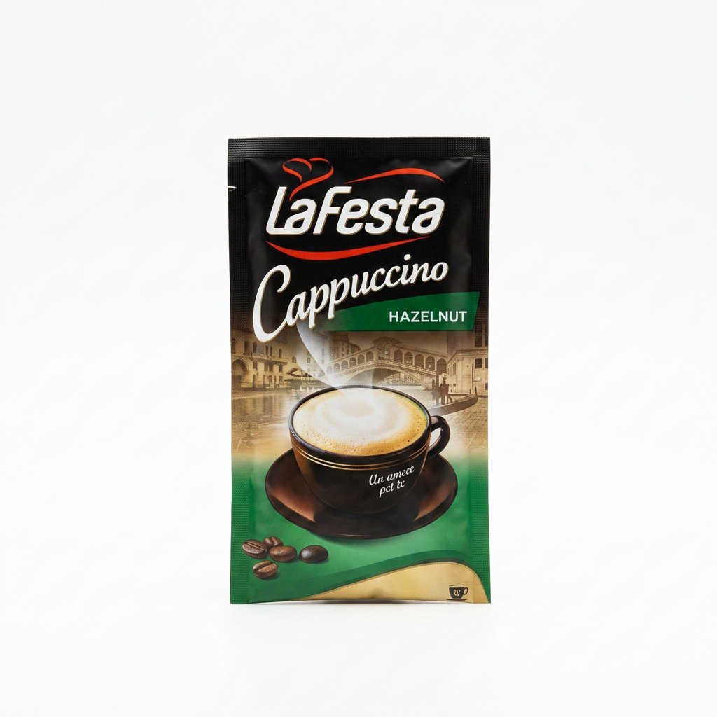 Cappuccino con gusto di nocciole "LaFesta HAZELNUT" 12,5g