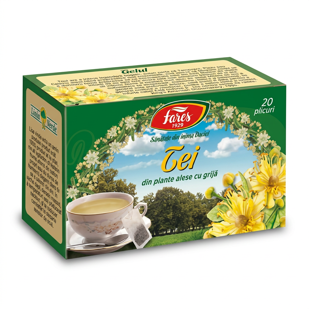 Tisana al tiglio "Ceai de Tei", 20x1g FARES