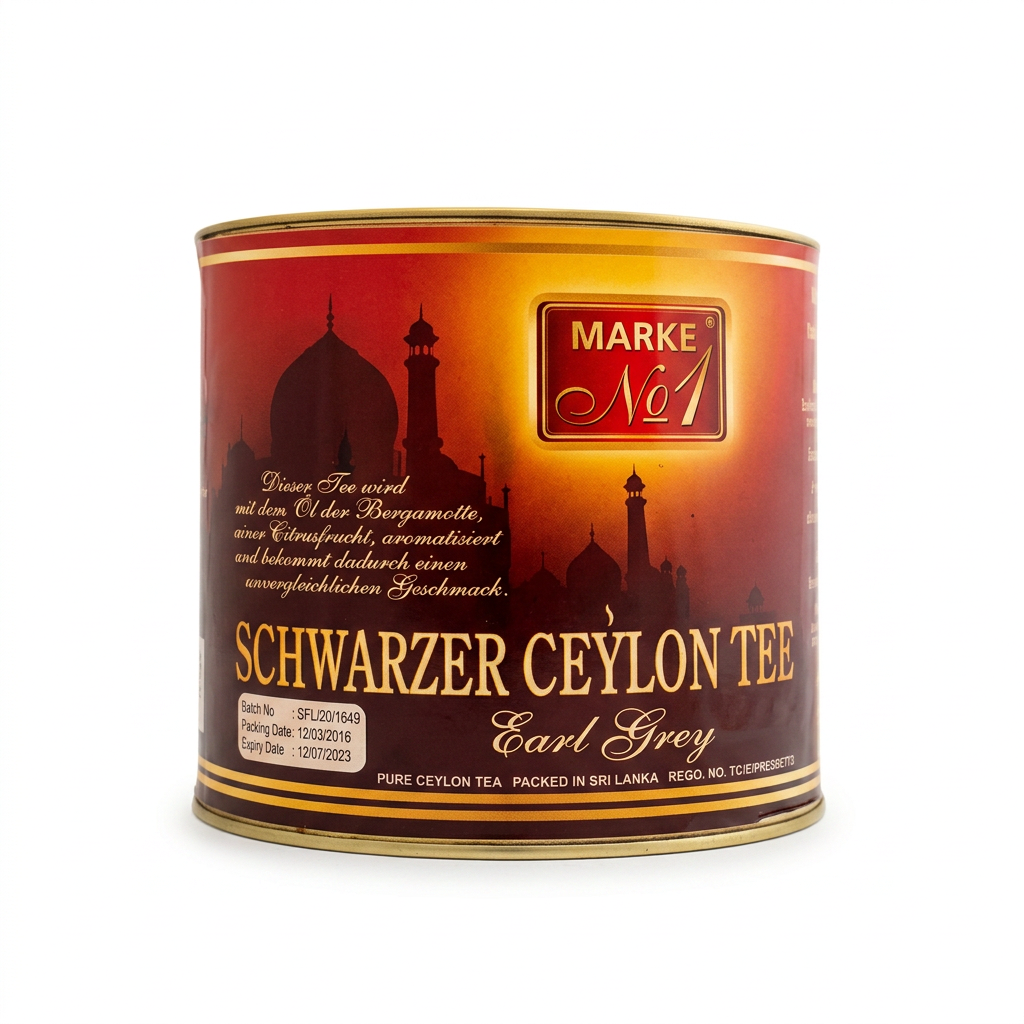 Tè nero di Ceylon aromatizzato 200 g MARKE NR. 1