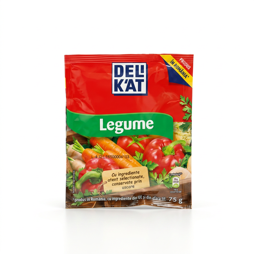 Miscela di spezie con gusto vegetale "Delikat legume" 75 g DELiKAT