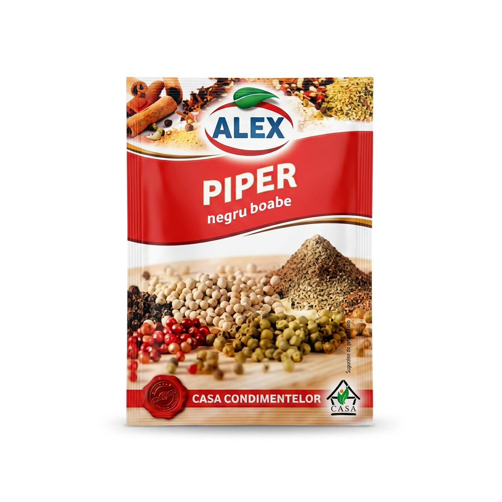 Pepe nero "Piper negru" 15 g ALEX