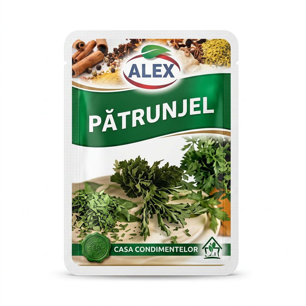 Foglie di prezzemolo essiccati "Frunze patrunjel" 8 g ALEX