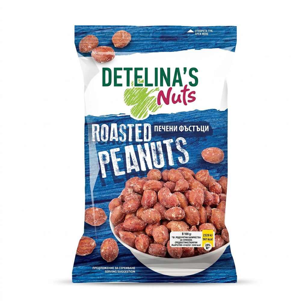 Arachidi tostati 80 g DETELINA'S