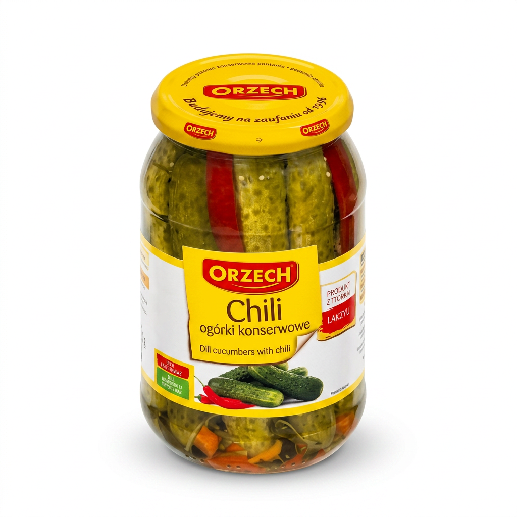Cetrioli conservati Chili 830 g ORZECH