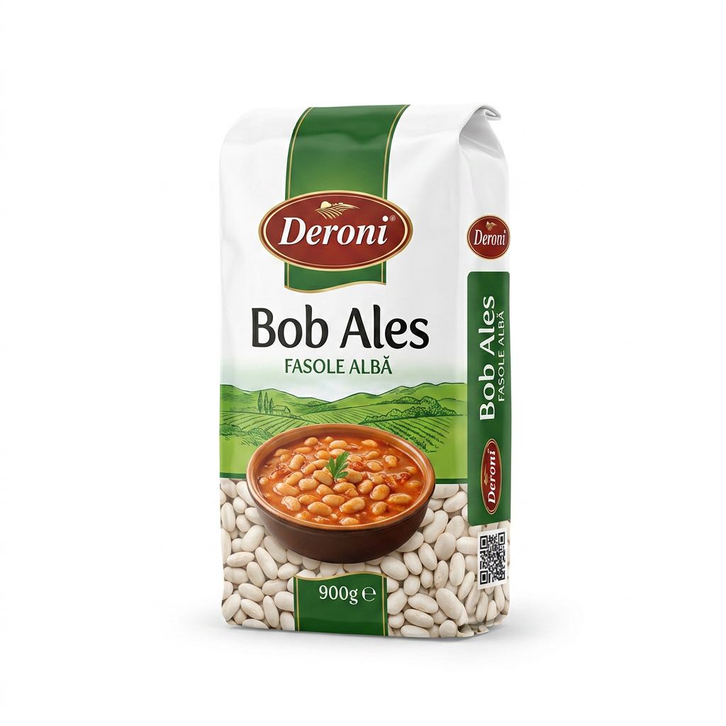 Fagioli bianchi 'Bob Ales' 900g DERONI