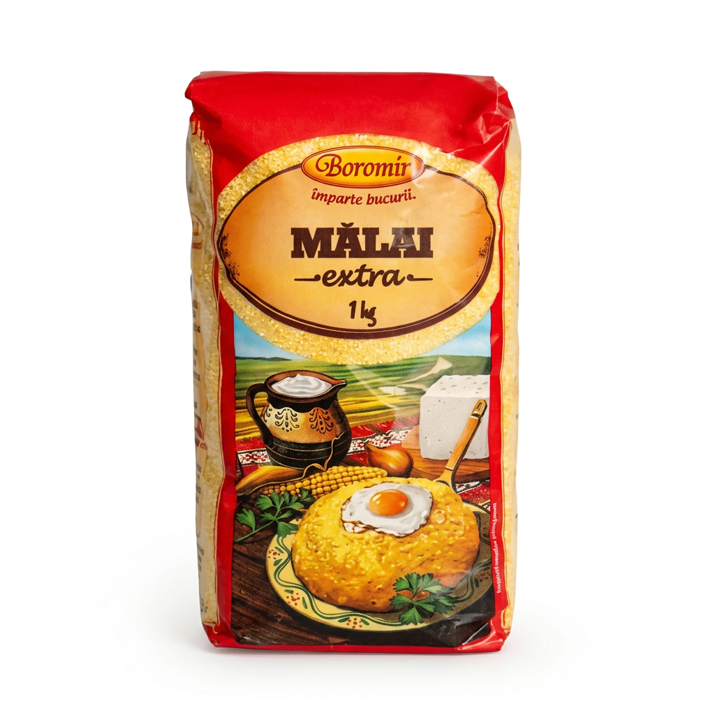 Semola di mais 'Malai extra' 1kg BOROMIR
