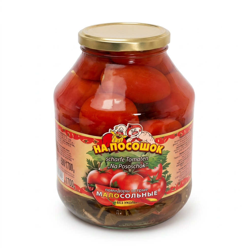 Pomodori senza aceto 'Na pososchok' 1600g ZAKUSKA