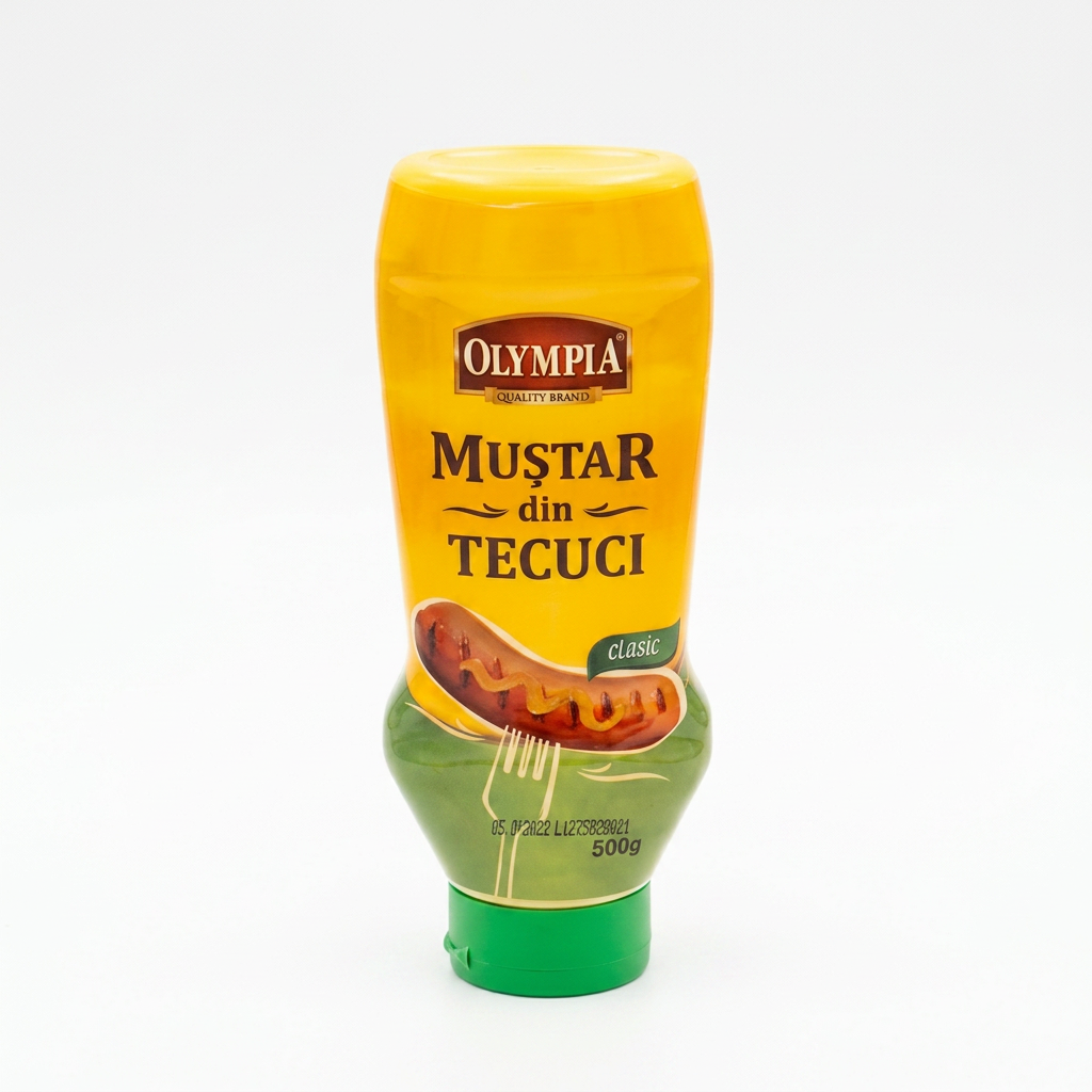 Senape "Mustar Classic din tecuc" 500 g OLYMPIA