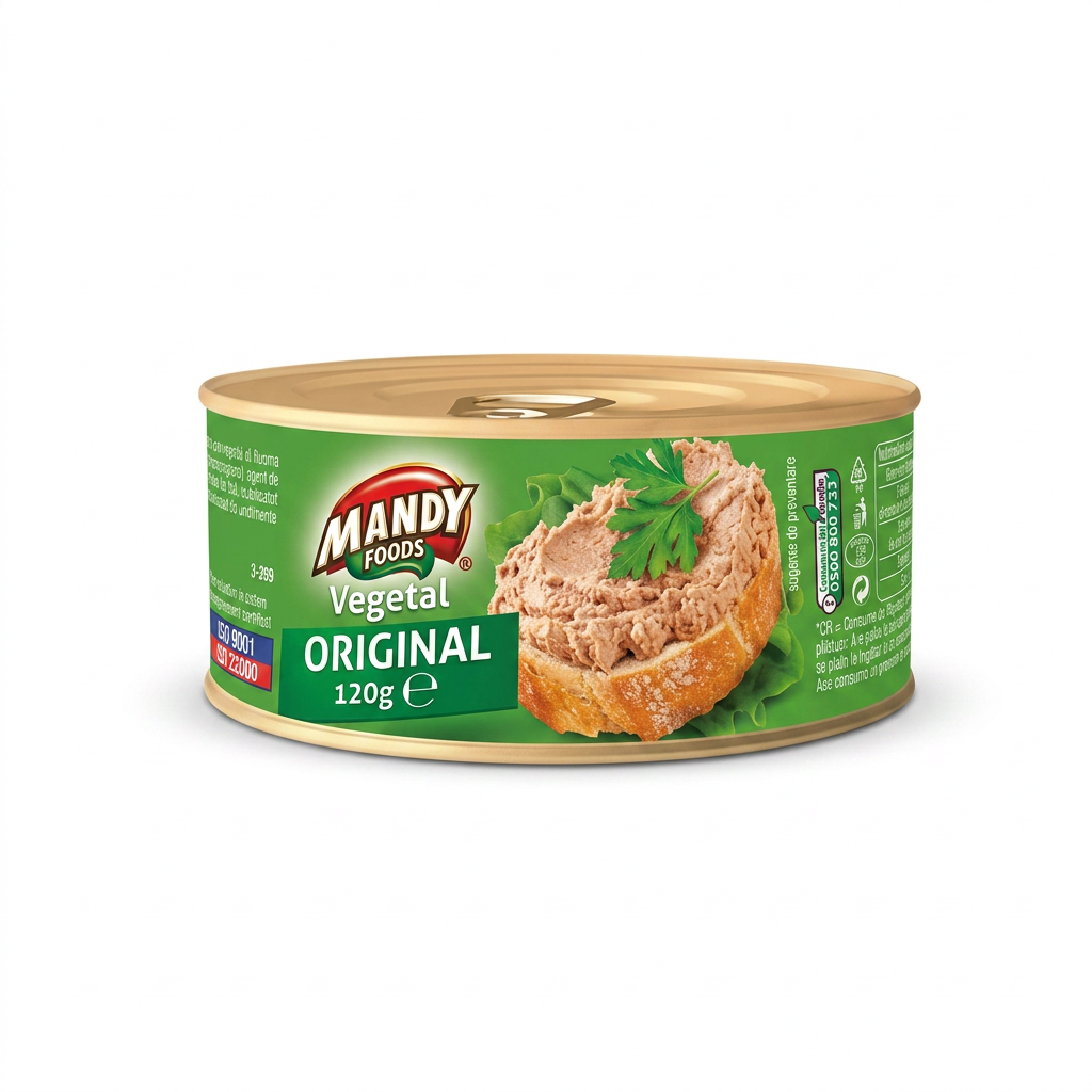 Pate vegetale 120 g MANDY