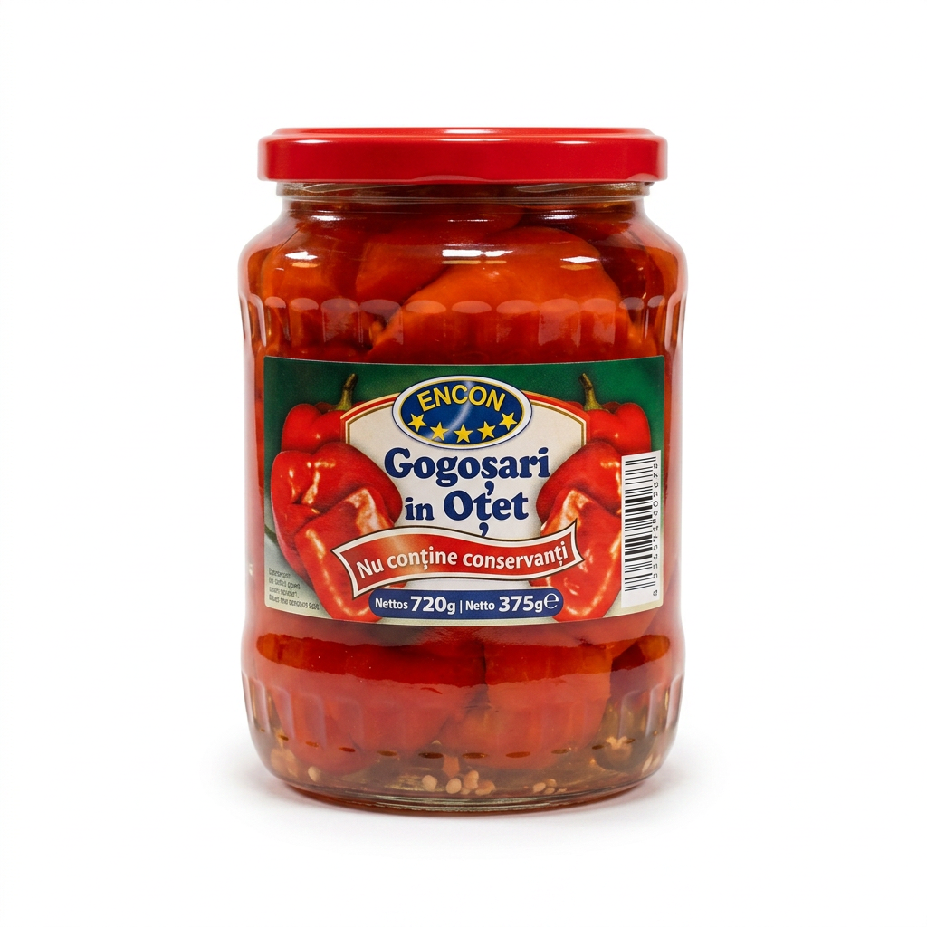 Peperoni sottaceto "gogosari" 720 g ENCON