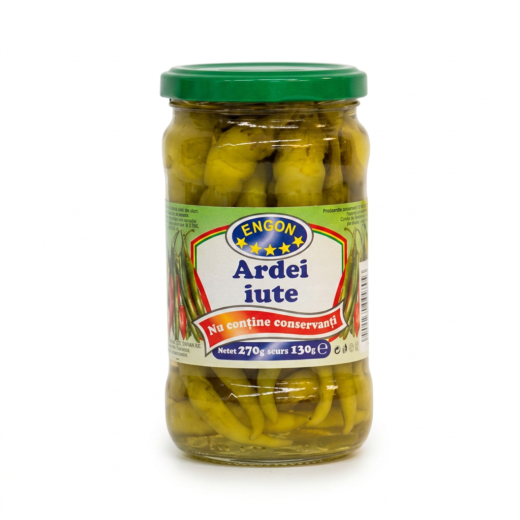 Peperoncini marinati "Ardei iute" 270 g ENCON