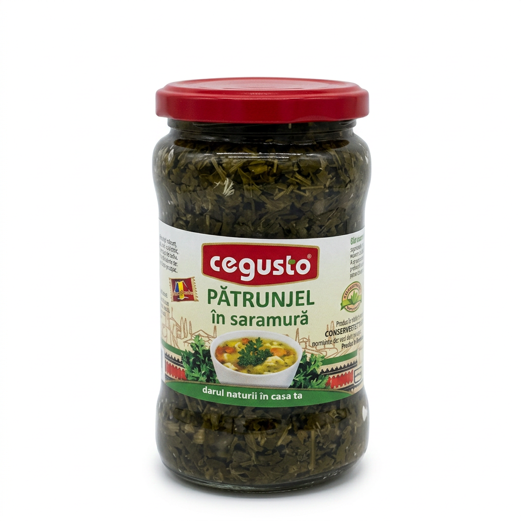 Prezzemolo in salamoia "Patrunjel in saramura" 300 g CEGUSTO
