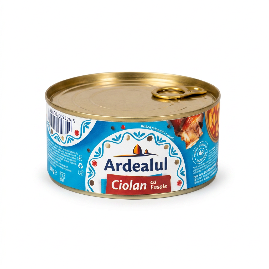Stinco di maiale con fagioli "Ciolan cu fasole" ARDEALUL 300 g