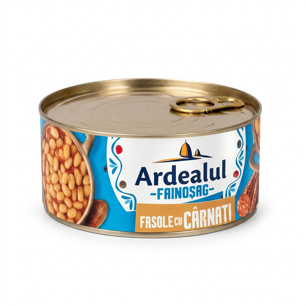 Salsicce con fagioli "Carnati cu fasole" ARDEALUL 300 g