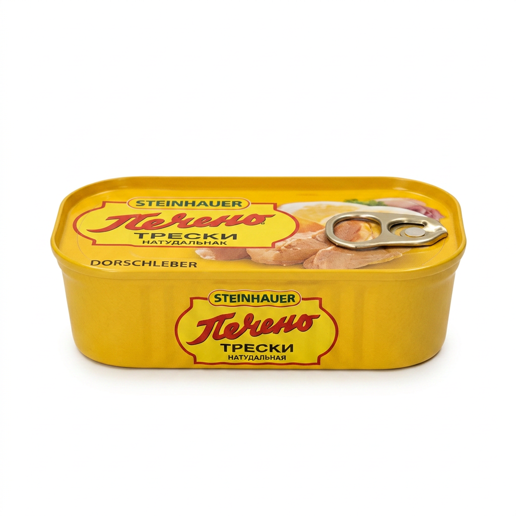 Fegato di merluzzo al naturale 120g