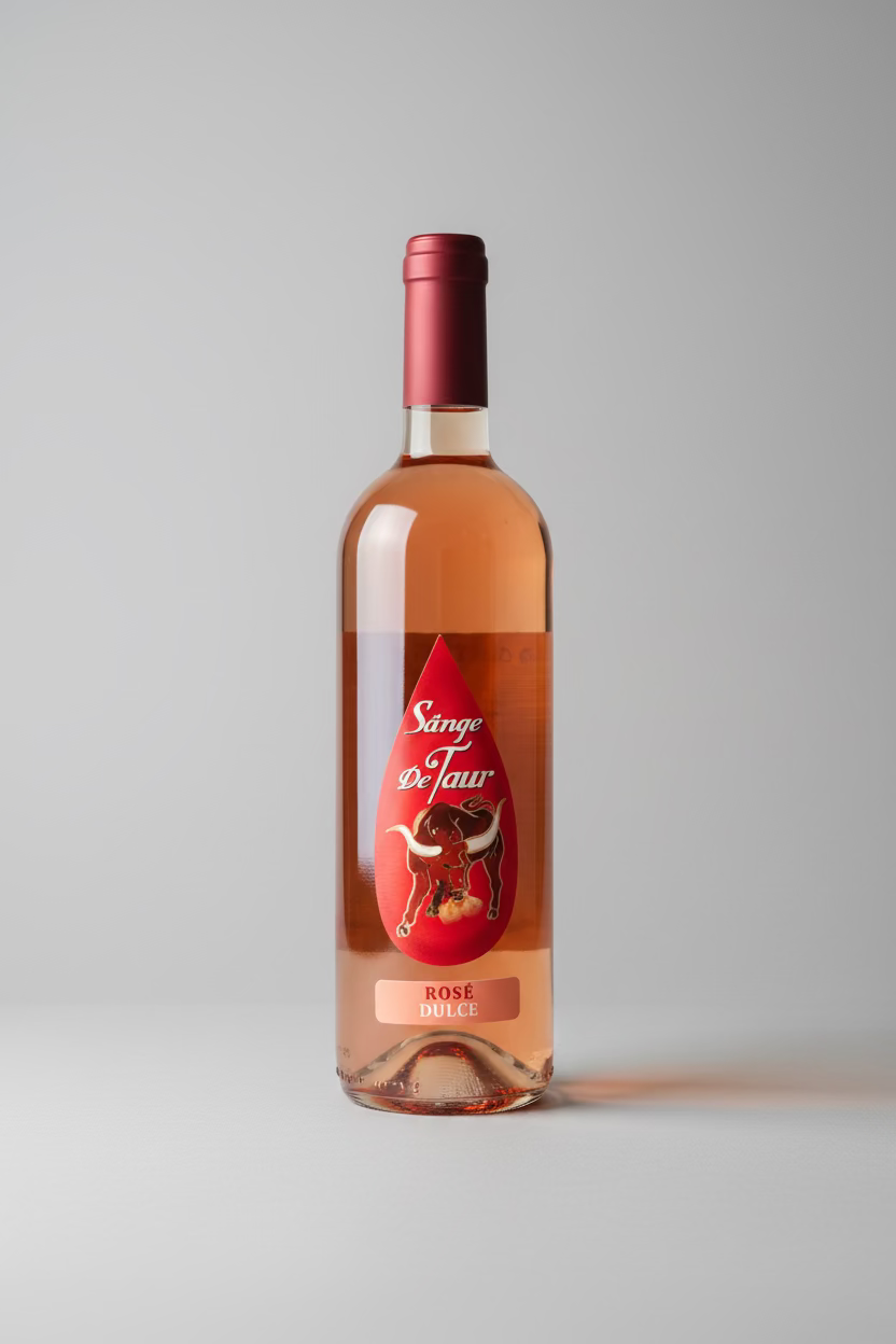 Vino "Sange de taur", 750 ml Alc.10,5%vol.