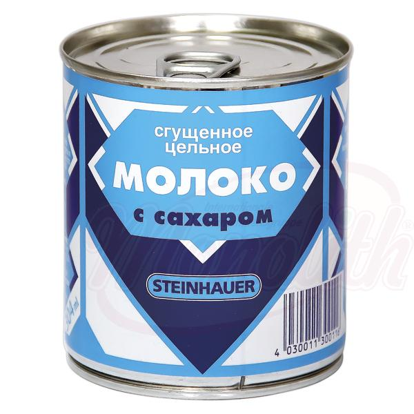 Latte condensato zuccherato, 8% di grassi