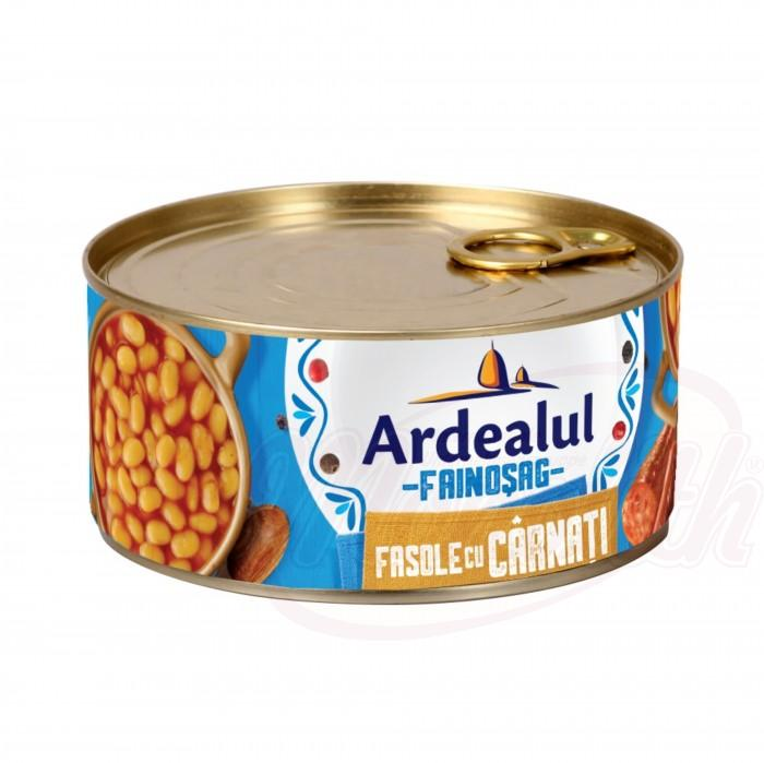 Salsicce con fagioli "Carnati cu fasole" ARDEALUL 300 g