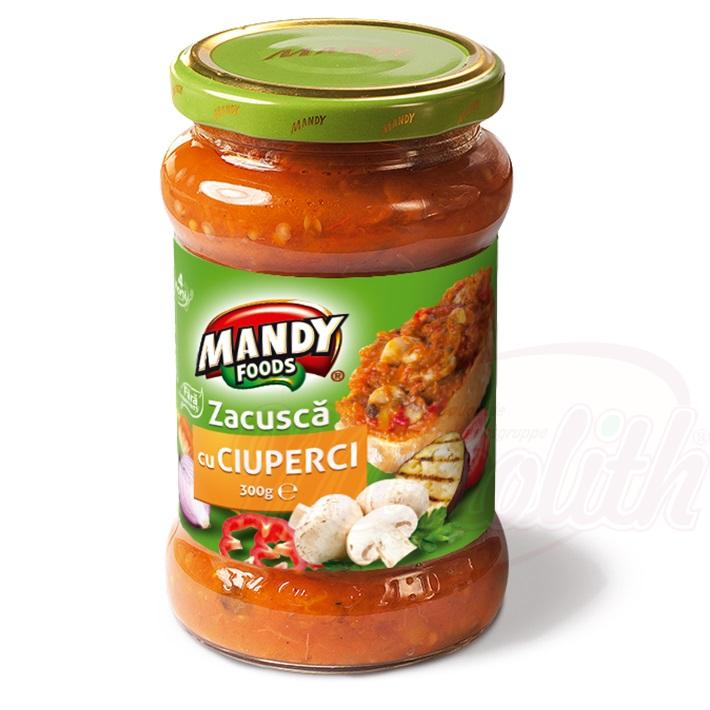 Antipasto con funghi "Zakusca cu ciuperci" 300 g MANDY